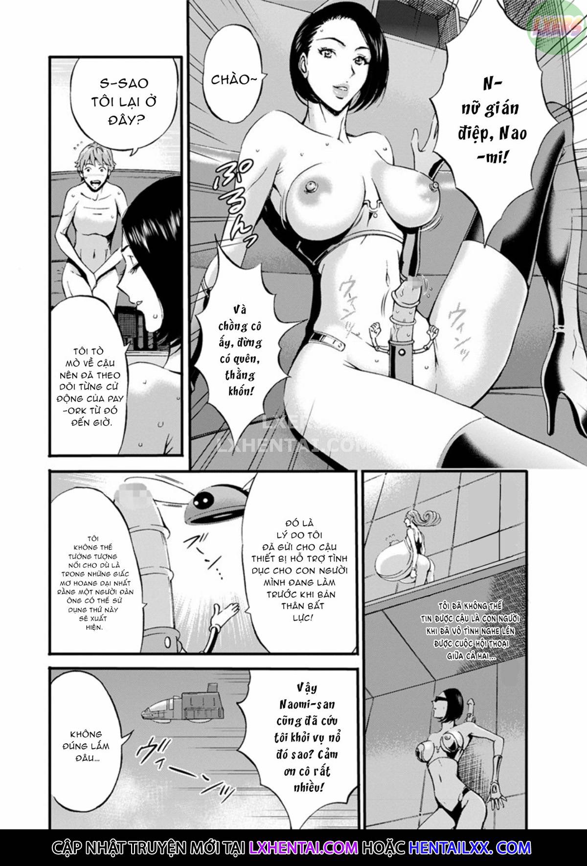Đọc truyện hentai The Otaku In 2200 A.D - Chap 10