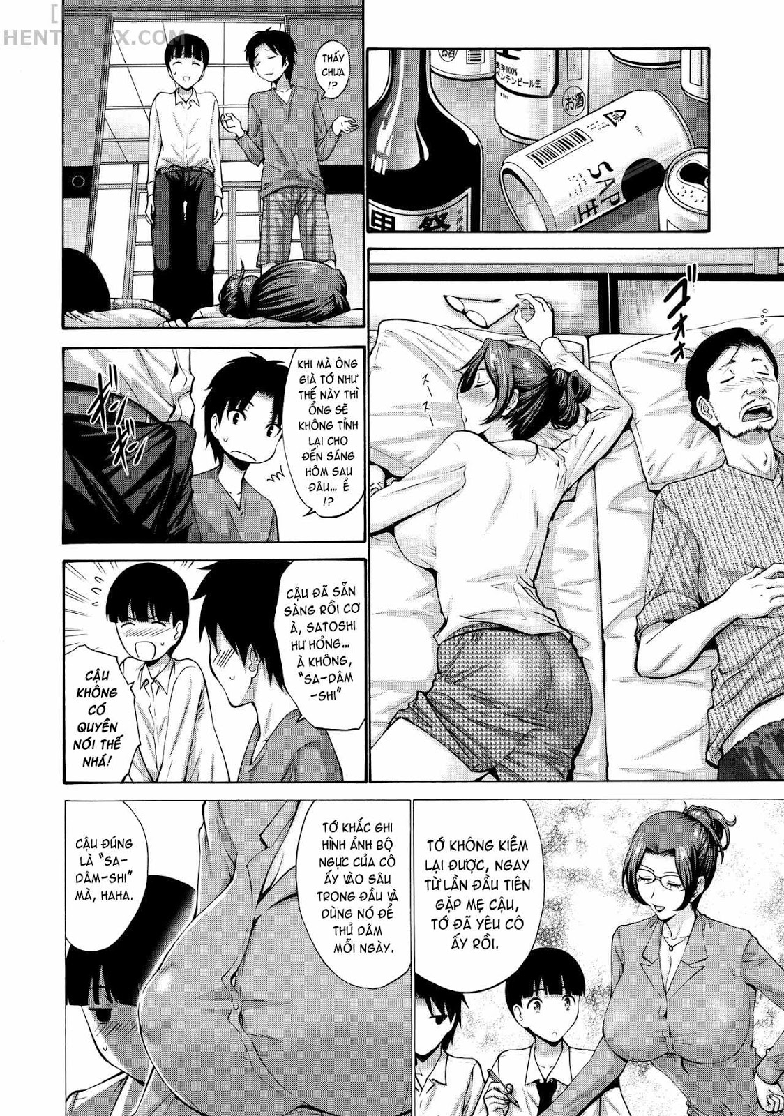 Đọc truyện hentai His Mother is My Love Hole - Chap 2