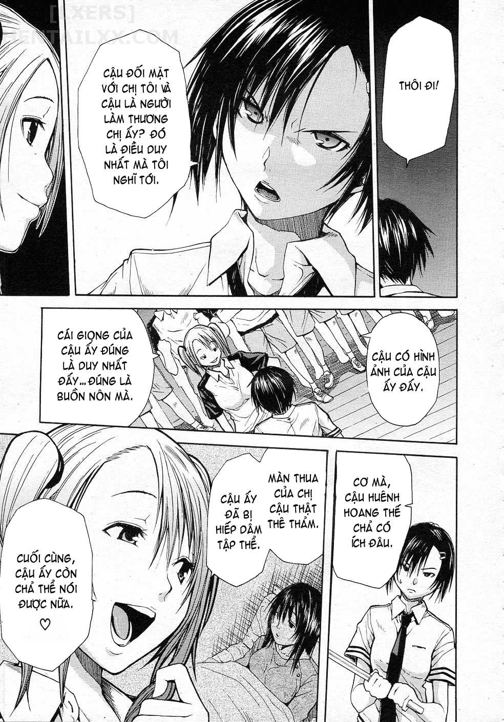 Đọc truyện hentai Gang Rape School - Chap 1
