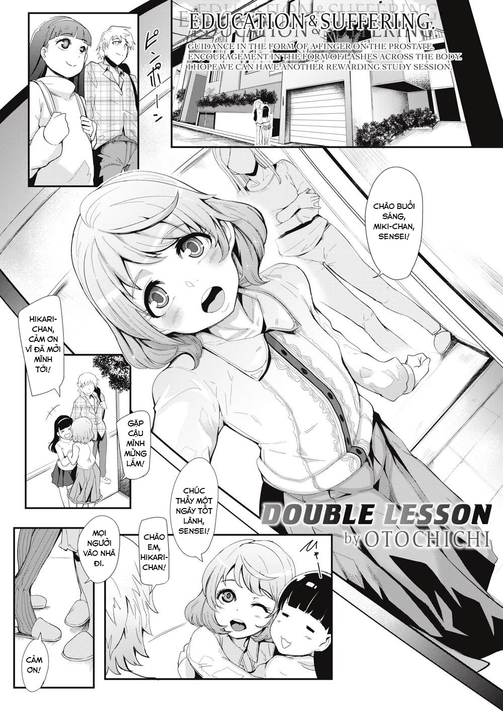 Đọc truyện hentai Double Lesson - Oneshot
