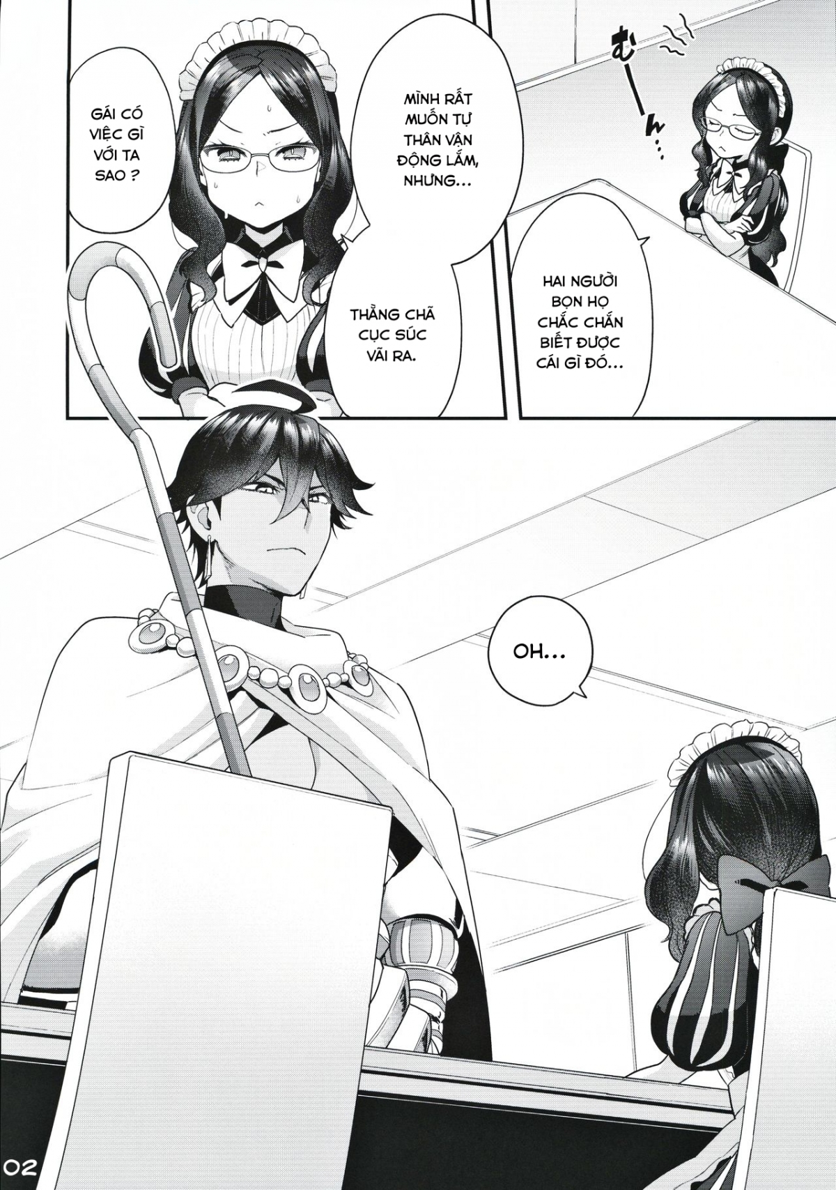 Đọc truyện hentai Da Vinci-chan và Ông vua mặt trời - 1shot trà đá