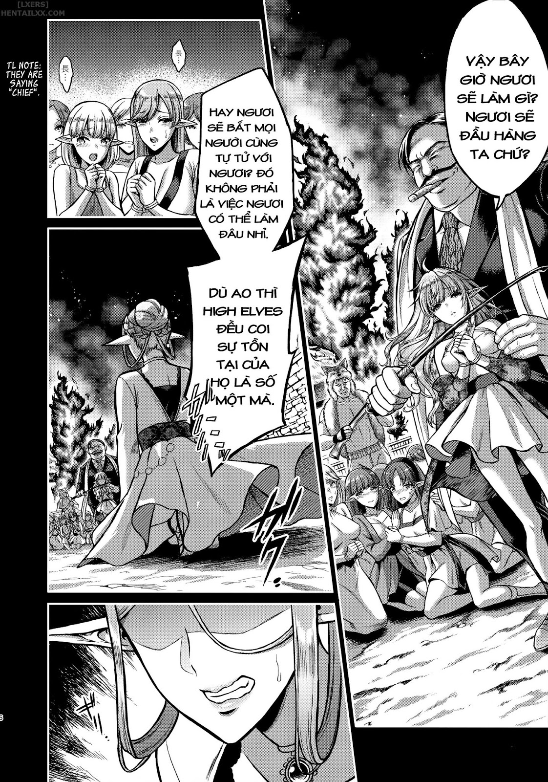 Đọc truyện hentai Tasogare No Shou Elf - Chap 1