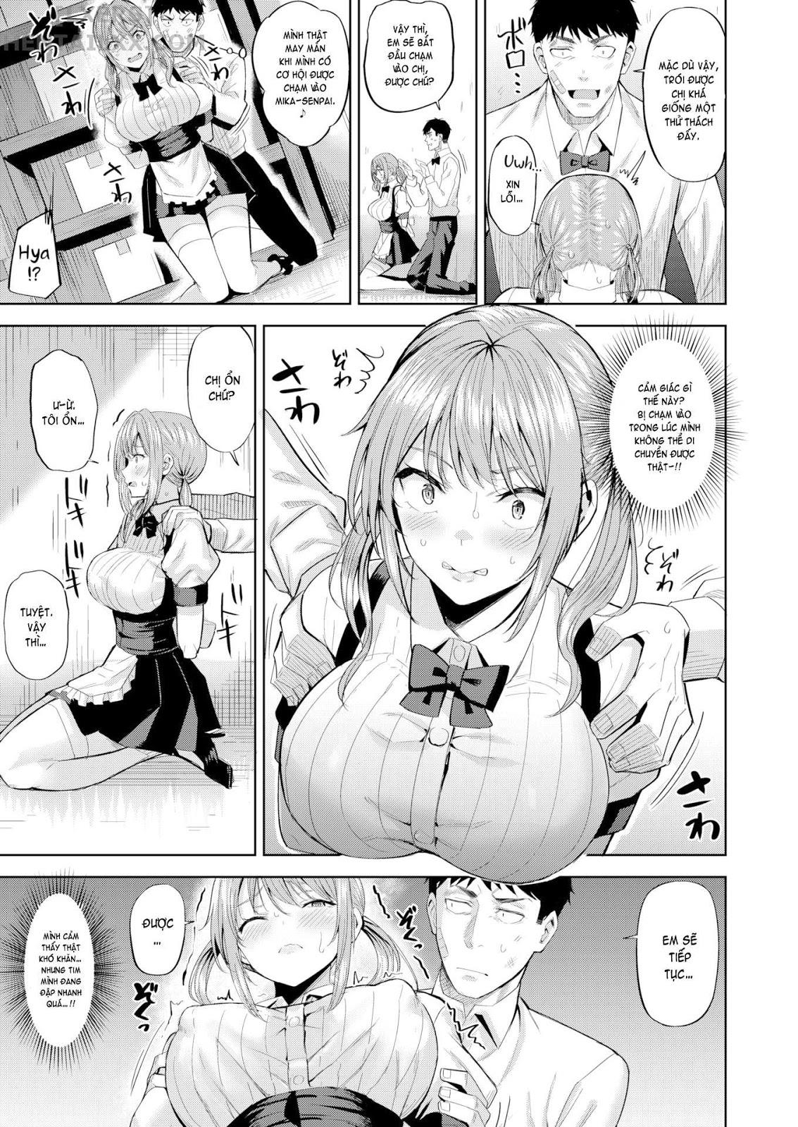 Đọc truyện hentai Dangerous Waitress - Oneshot