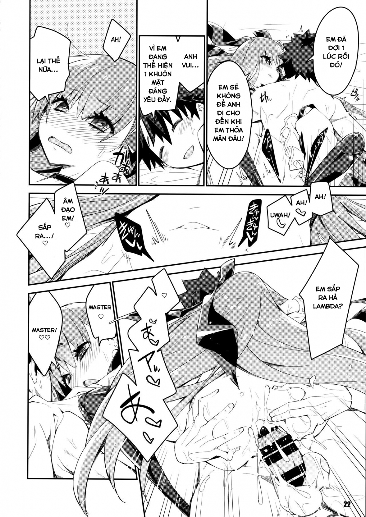 Đọc truyện hentai Hoa hồng vàng cho đôi môi ấy - Oneshot