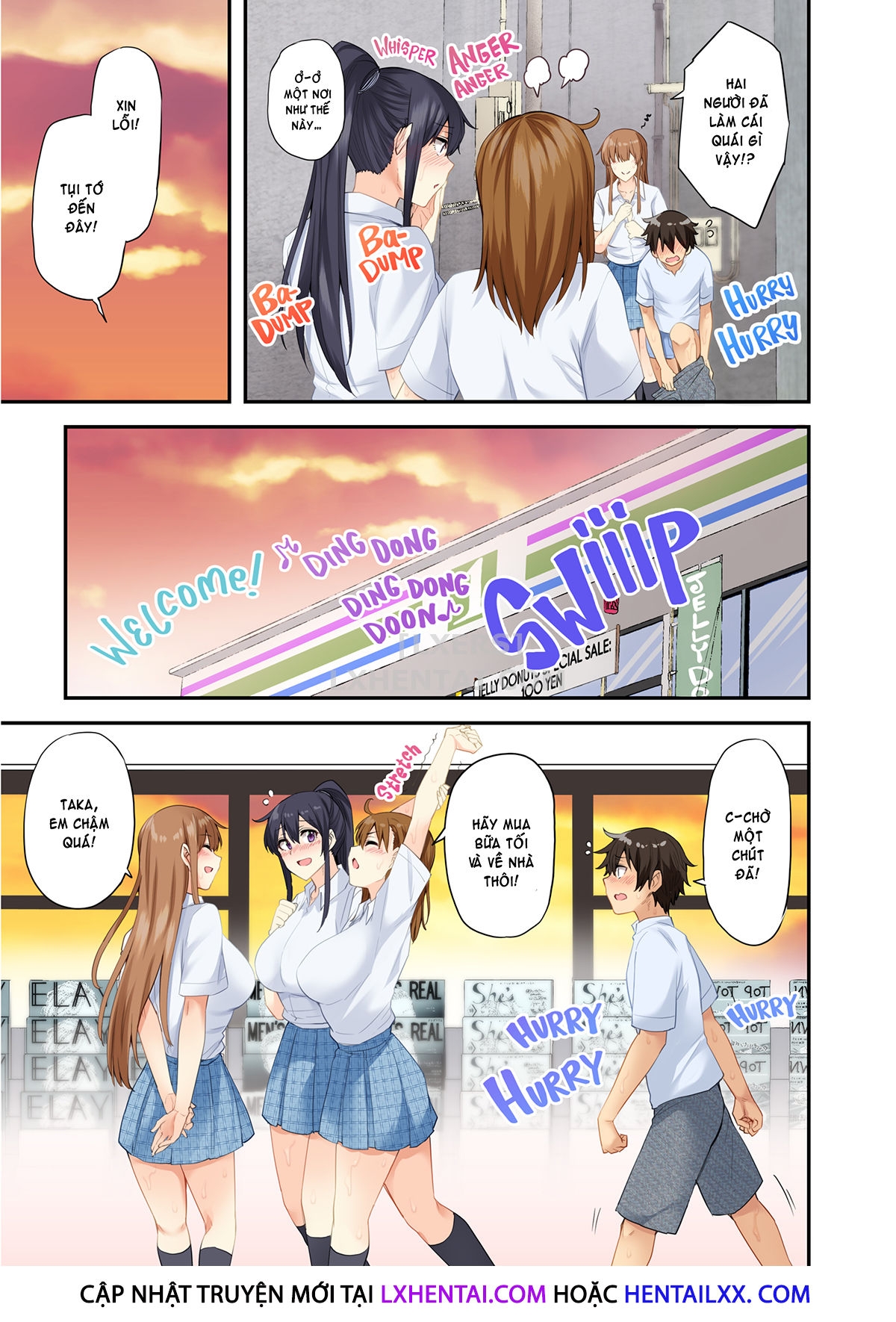 Đọc truyện hentai Onee-chan no Wasuremono o Todoke ni Kita Hazu nanoni - Chap 2 - Home Game