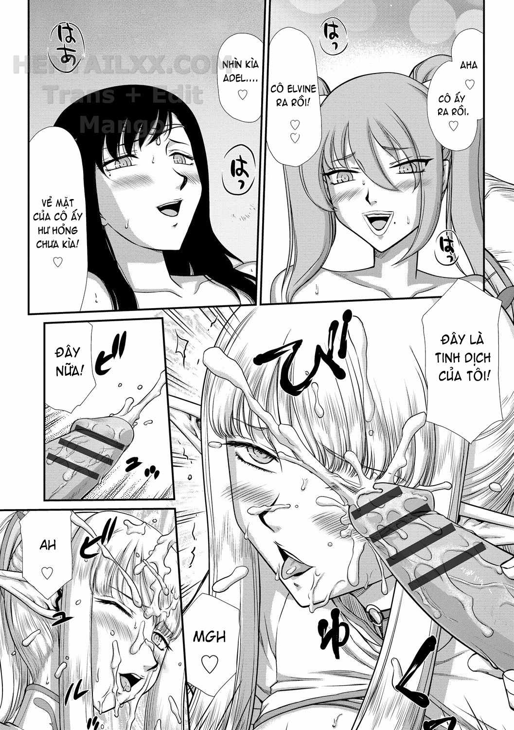 Đọc truyện hentai Inraku No Seijo Elvine - Chap 6