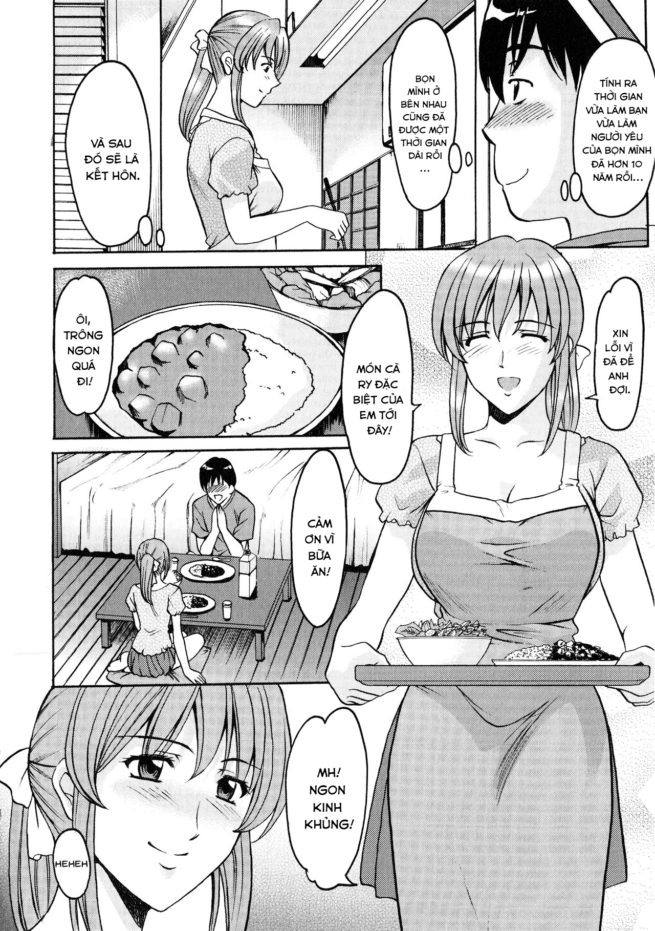 Đọc truyện hentai Yuuwaku no Toshiue Apartment - Chap 6