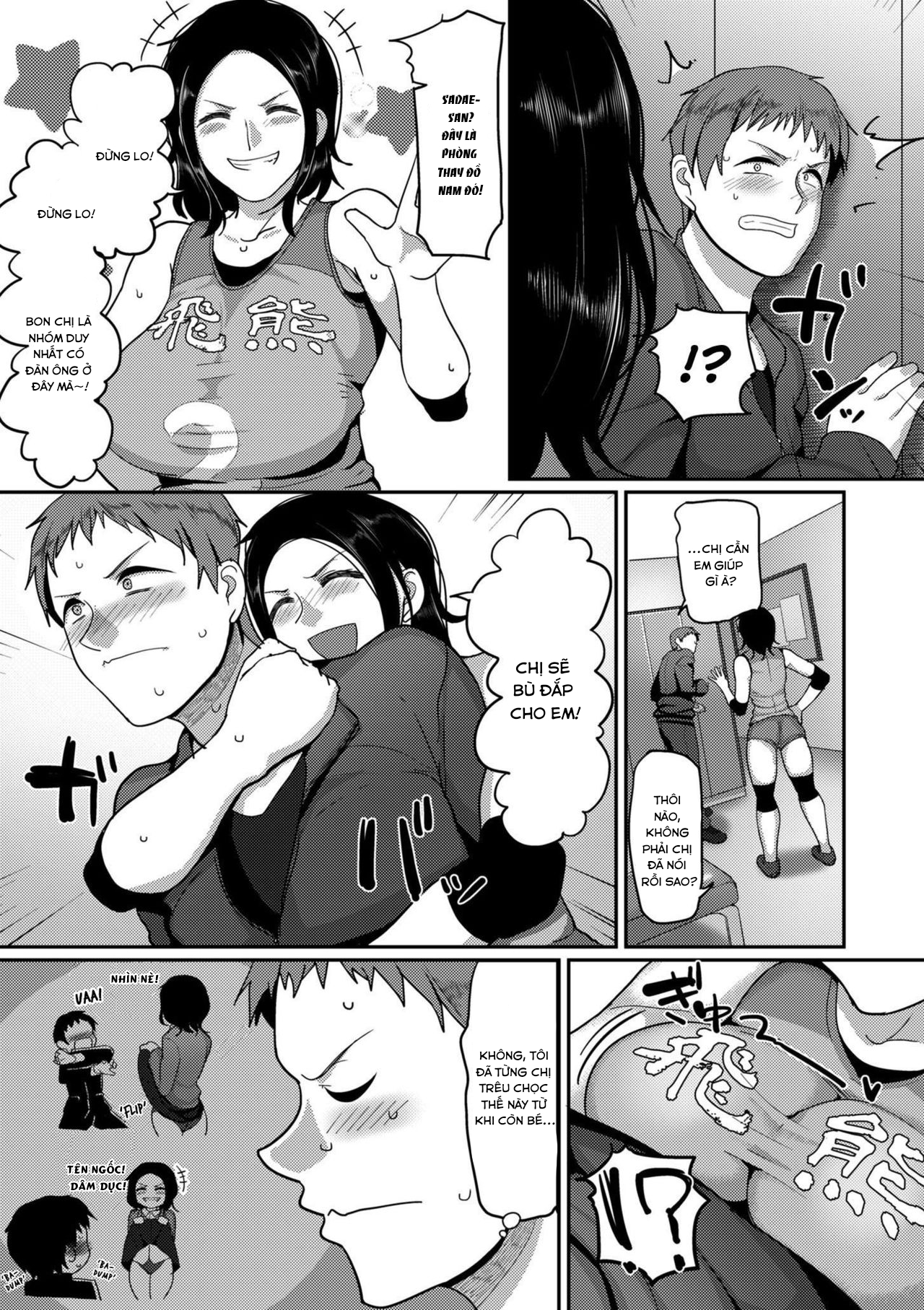 Đọc truyện hentai Đội bóng chuyền nữ - Chap 1