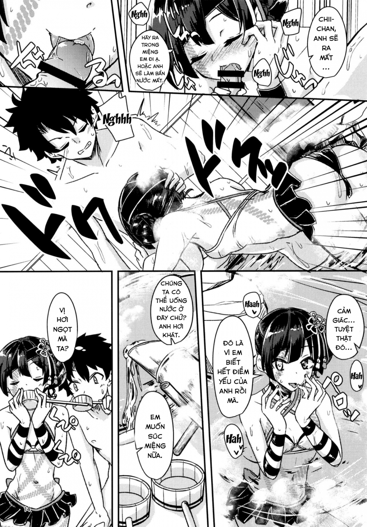 Đọc truyện hentai Paraiso Chii-chan to Yukemuri de Hawawa! - Oneshot