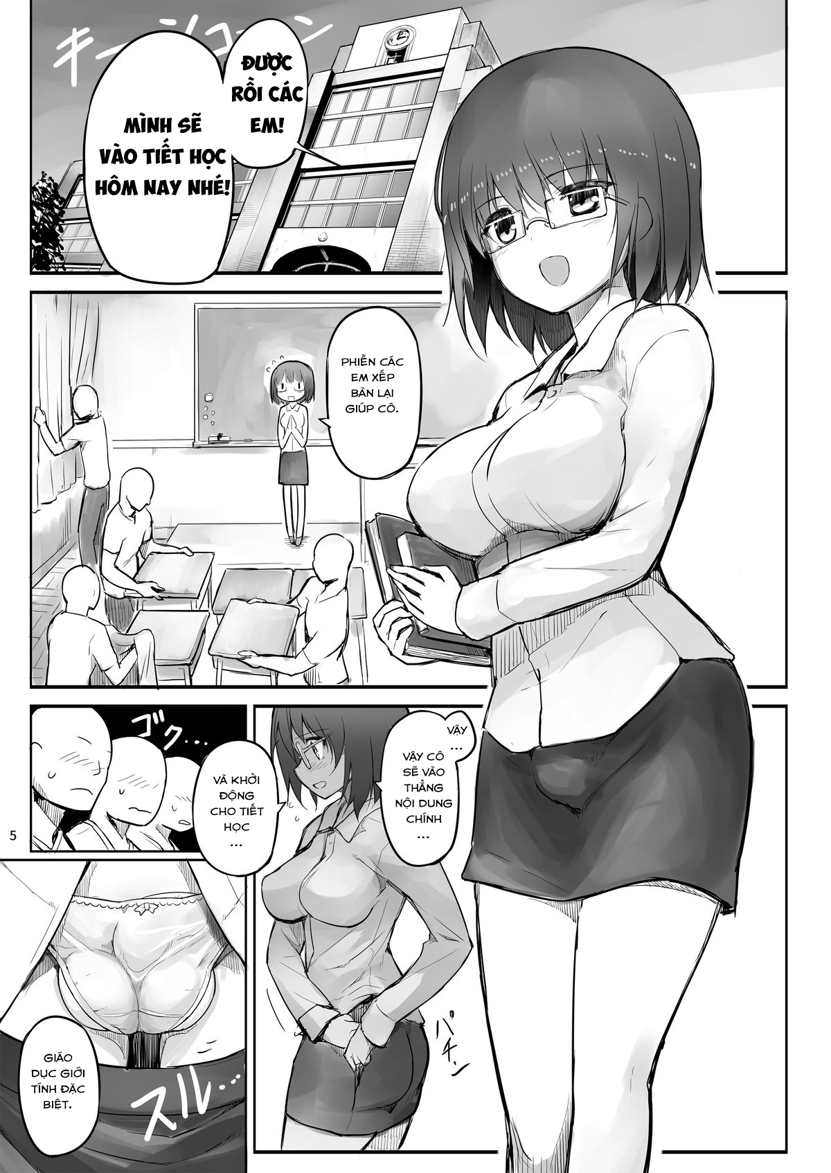 Đọc truyện hentai Futanari Teacher - Oneshot