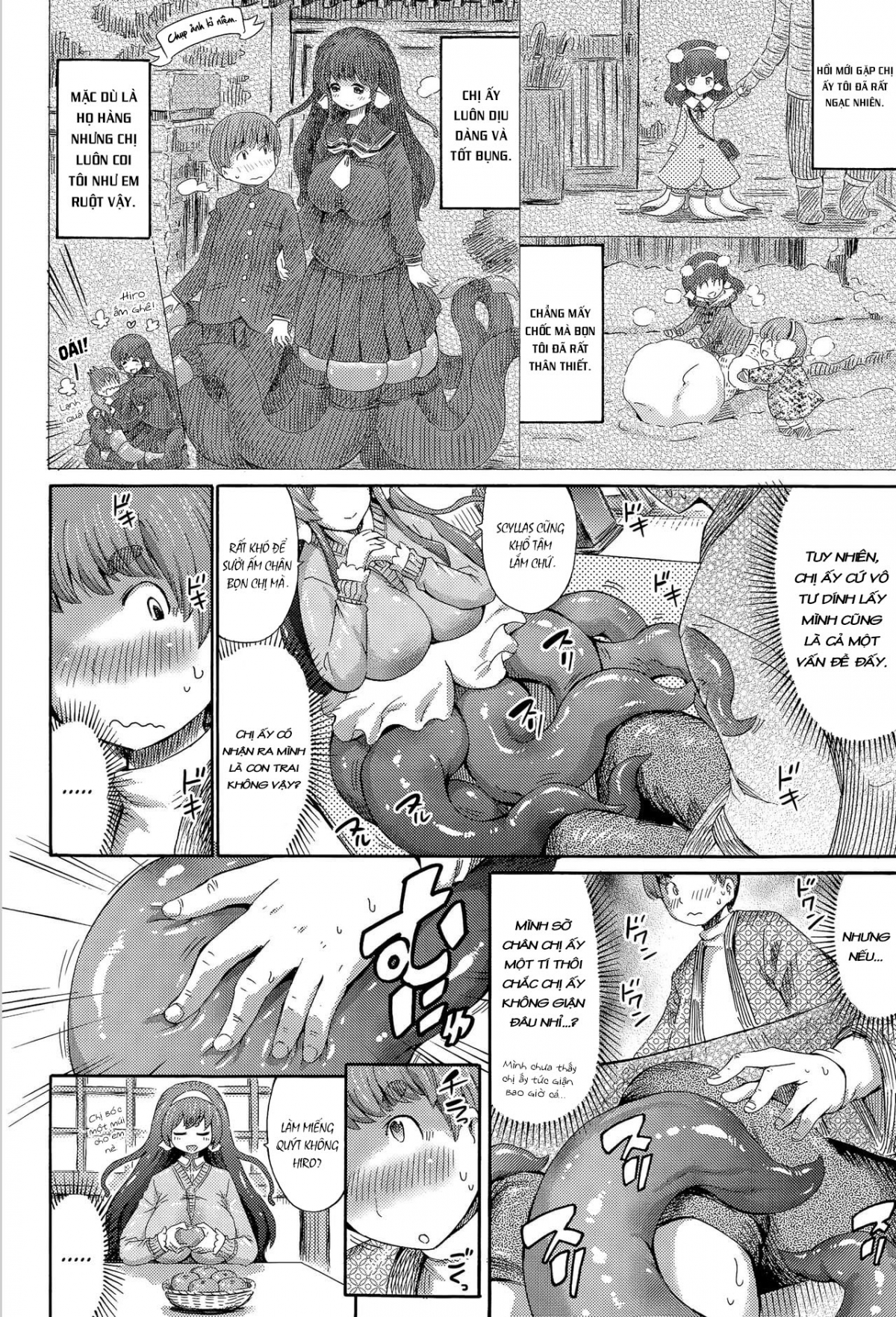 Đọc truyện hentai KOTATSU AND SCYLLA - Oneshot