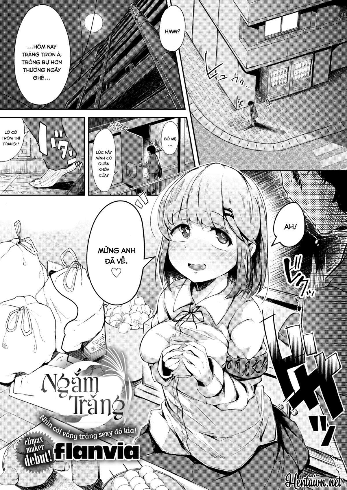 Đọc truyện hentai Ngắm Trăng - Oneshot