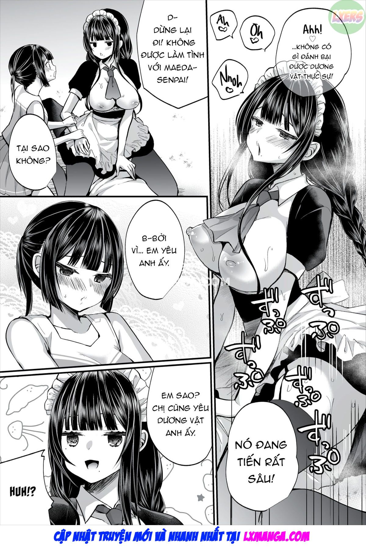 Đọc truyện hentai Gái Ngoan Lớp Tôi Hoá Ra Lại Là Dâm Nữ!? - Chap 12 - END