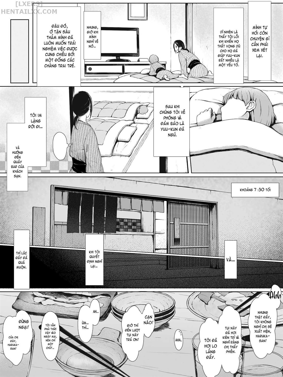 Đọc truyện hentai Hahagui Ottori Okaasan ga Toshishita Yarichin ni Nerawareru Toki - Chap 1A