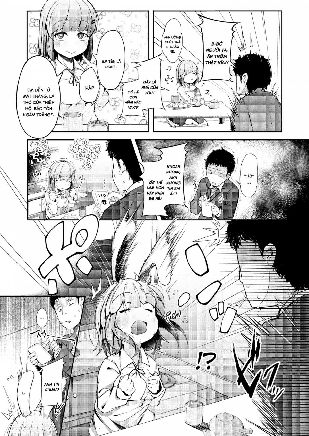 Đọc truyện hentai Ngắm Trăng - Oneshot