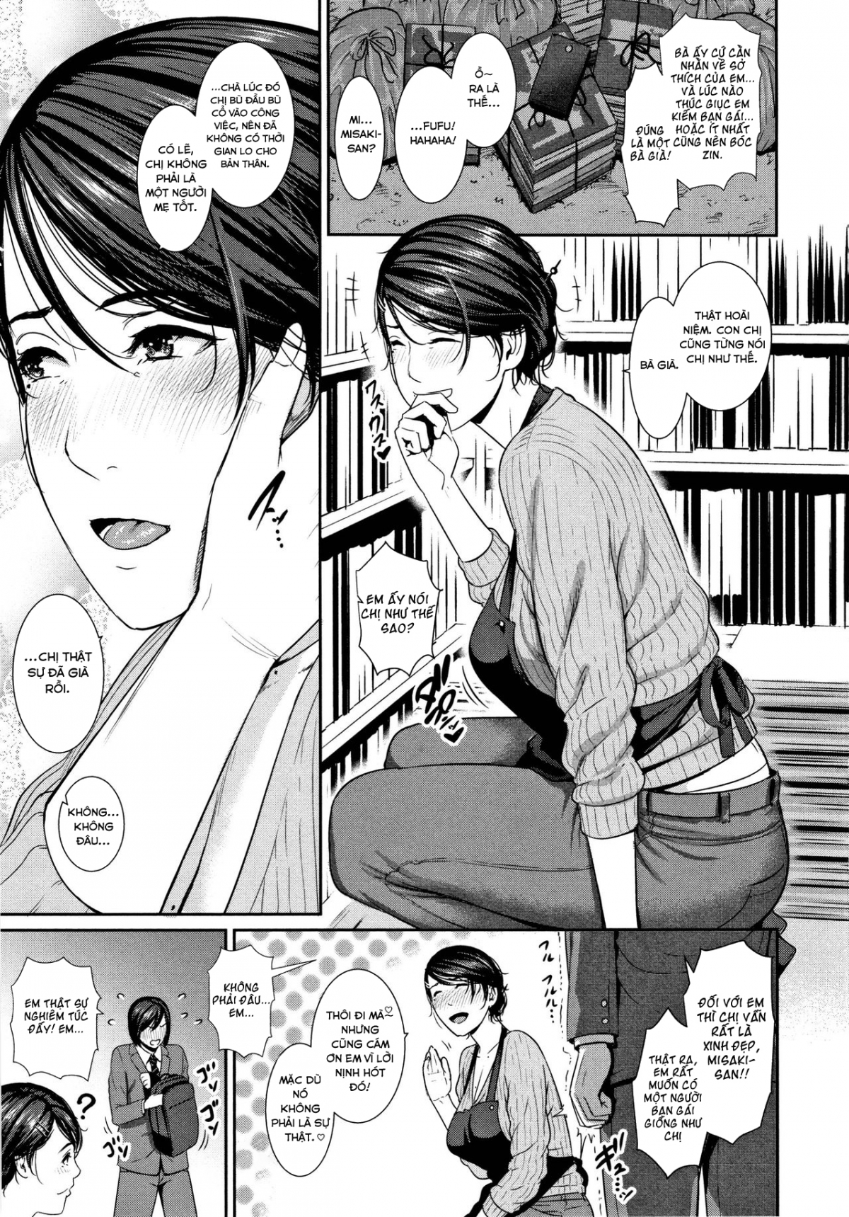 Đọc truyện hentai Bà chị thích khổ dâm - Oneshot