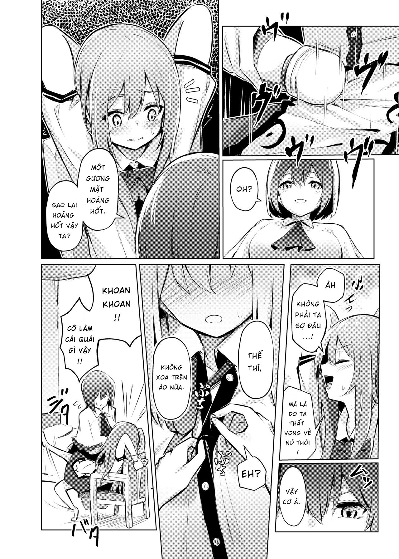 Đọc truyện hentai Tenshi-chan ga Iku-san ni Oshioki sareru Hon (Touhou Project) - Oneshot