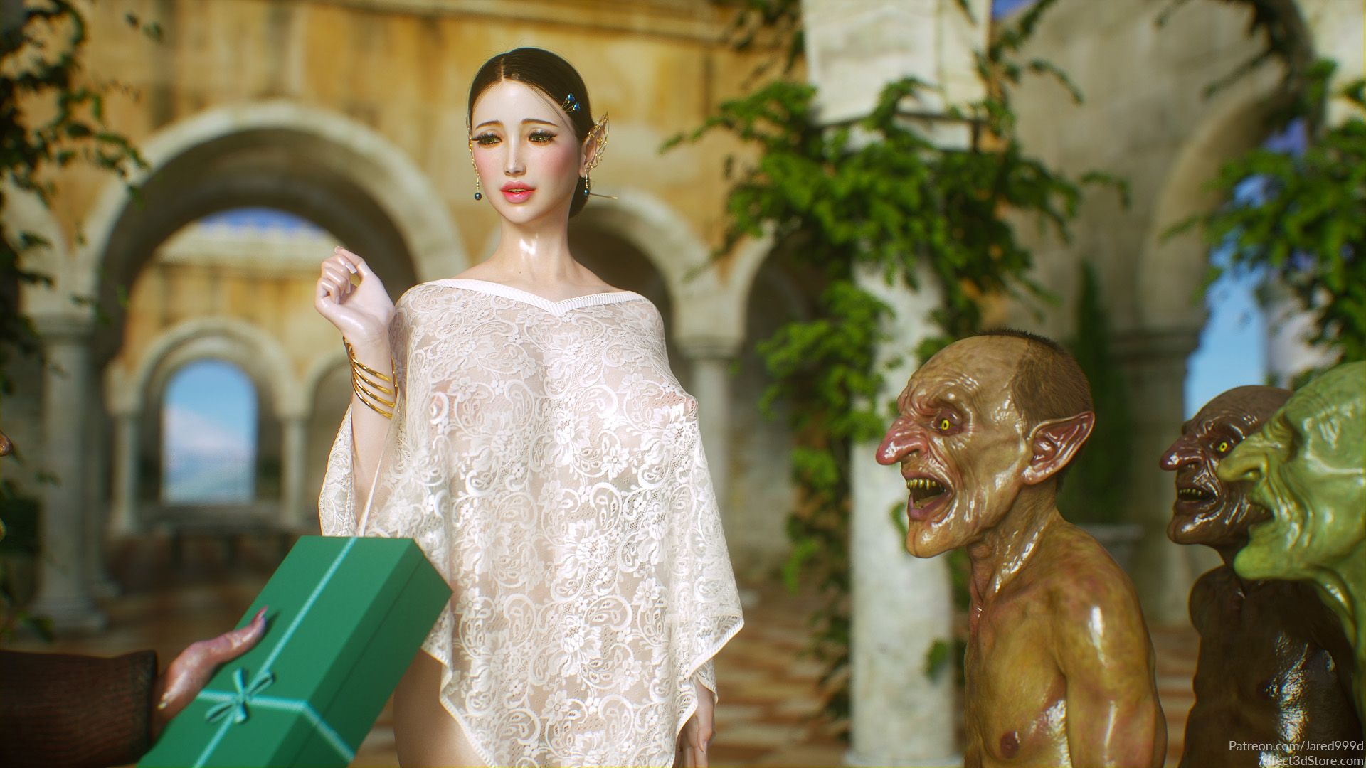 Đọc truyện hentai Elf Slave Chapter 5: Goblin Bride Main Set