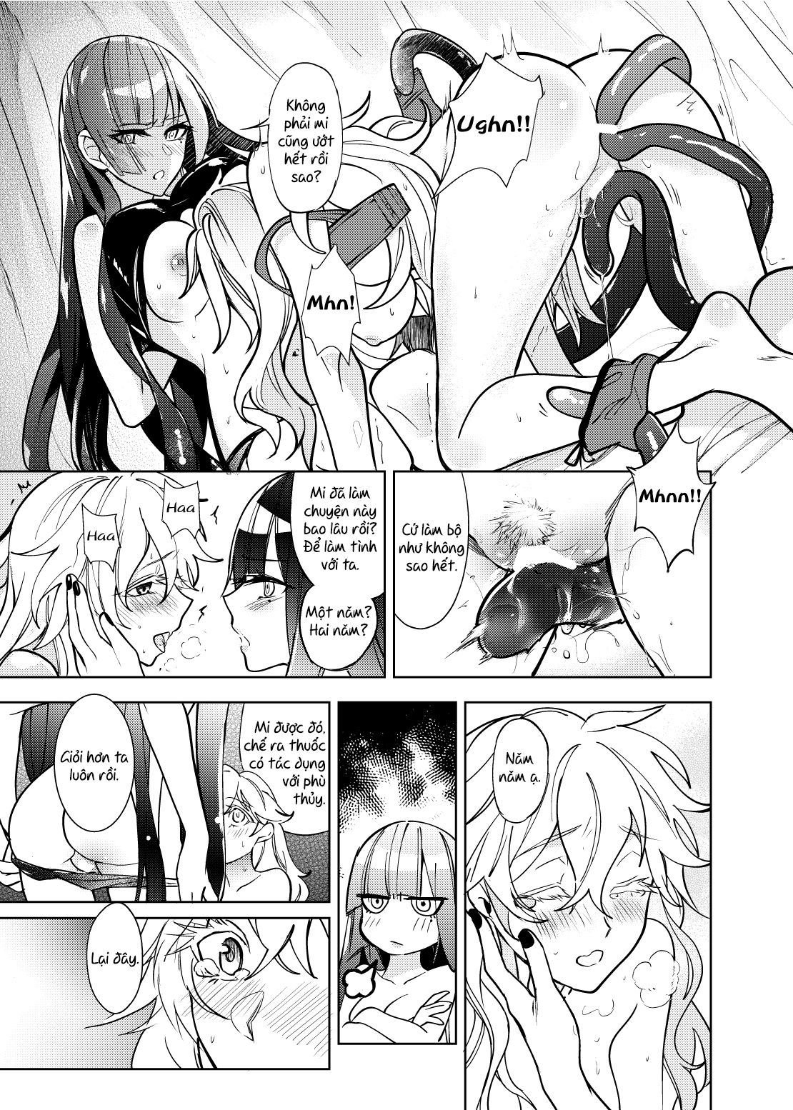 Đọc truyện hentai Tiểu Bạch và Ả Phù Thủy - Oneshot