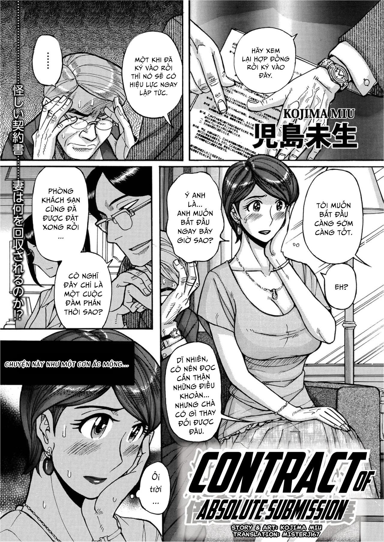 Đọc truyện hentai Contract of Absolute Submission - Oneshot