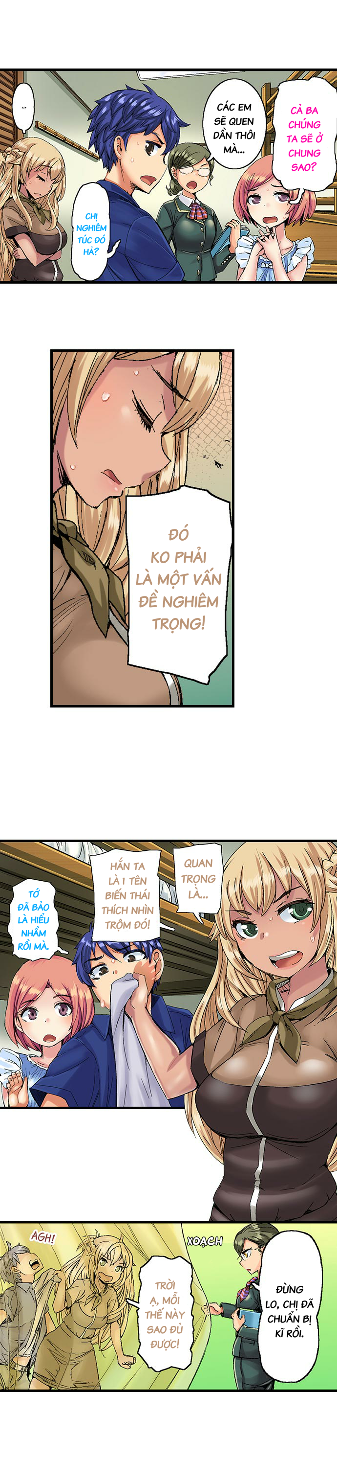 Đọc truyện hentai Làm tình với các cô nàng nóng bỏng. - Chap 1 : 3 người cùng phòng .