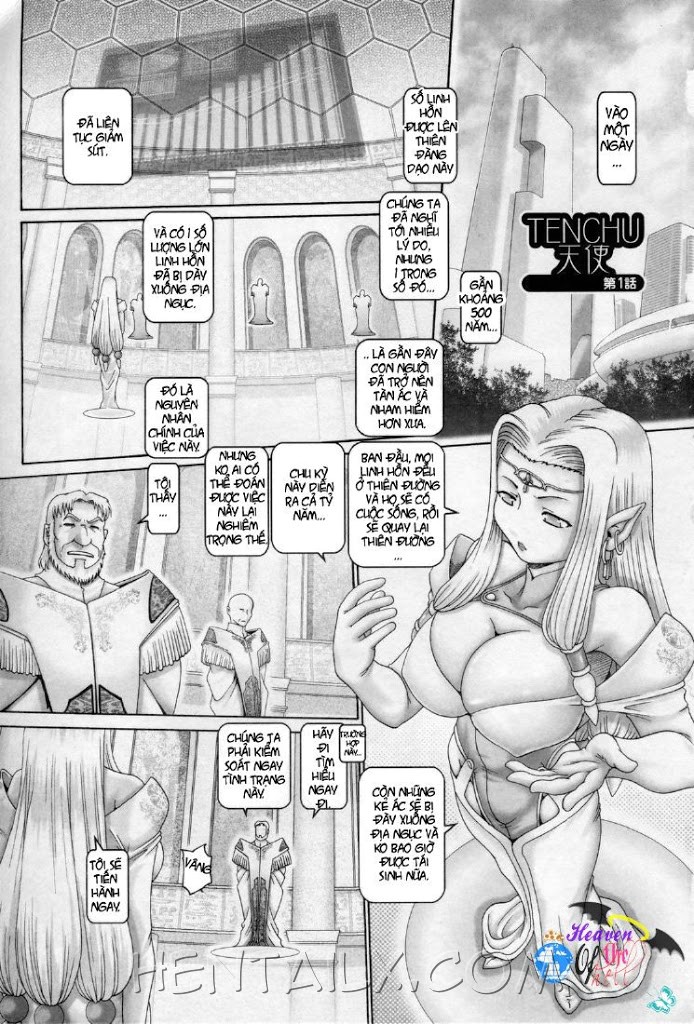 Đọc truyện hentai Tenshi no Shizuku - Chap 1