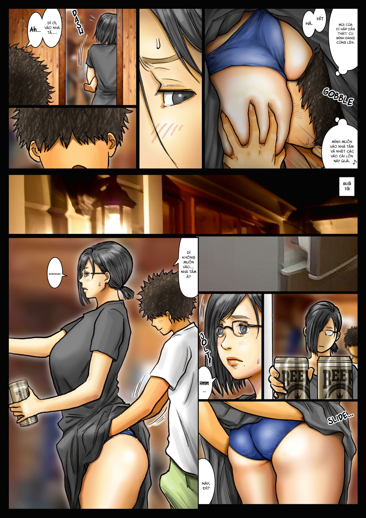 Đọc truyện hentai Dì tôi ♡ - Chap 3