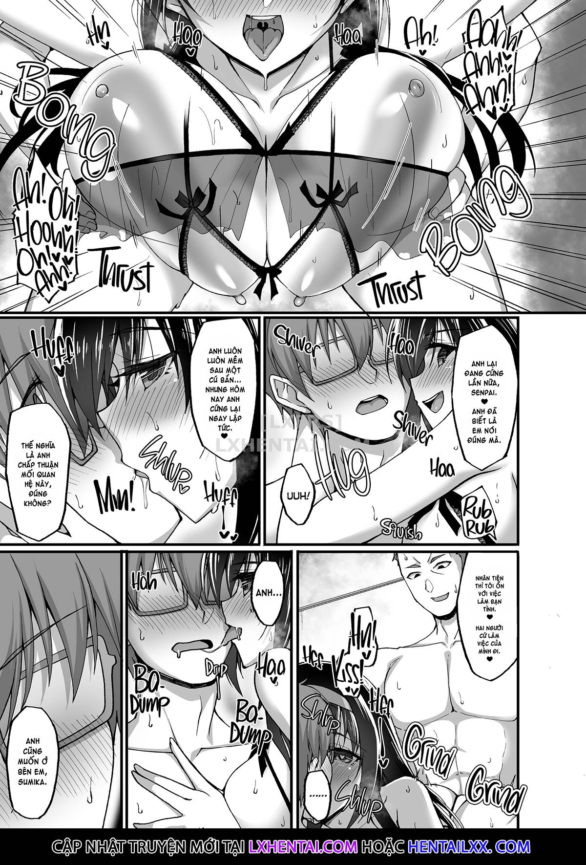 Đọc truyện hentai Netorare Kouhai Kanojo - Chap 3 - A Body and Mind Craving Pleasure