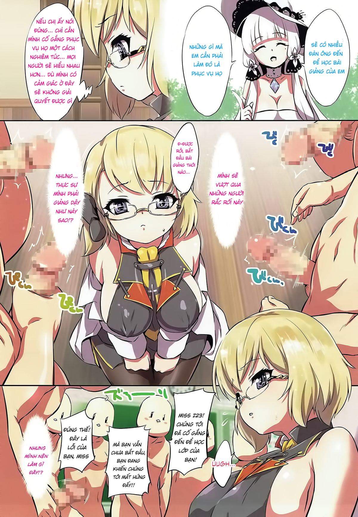 Đọc truyện hentai Oshiete! Z23 Sensei (Azur Lane) - Full.Color