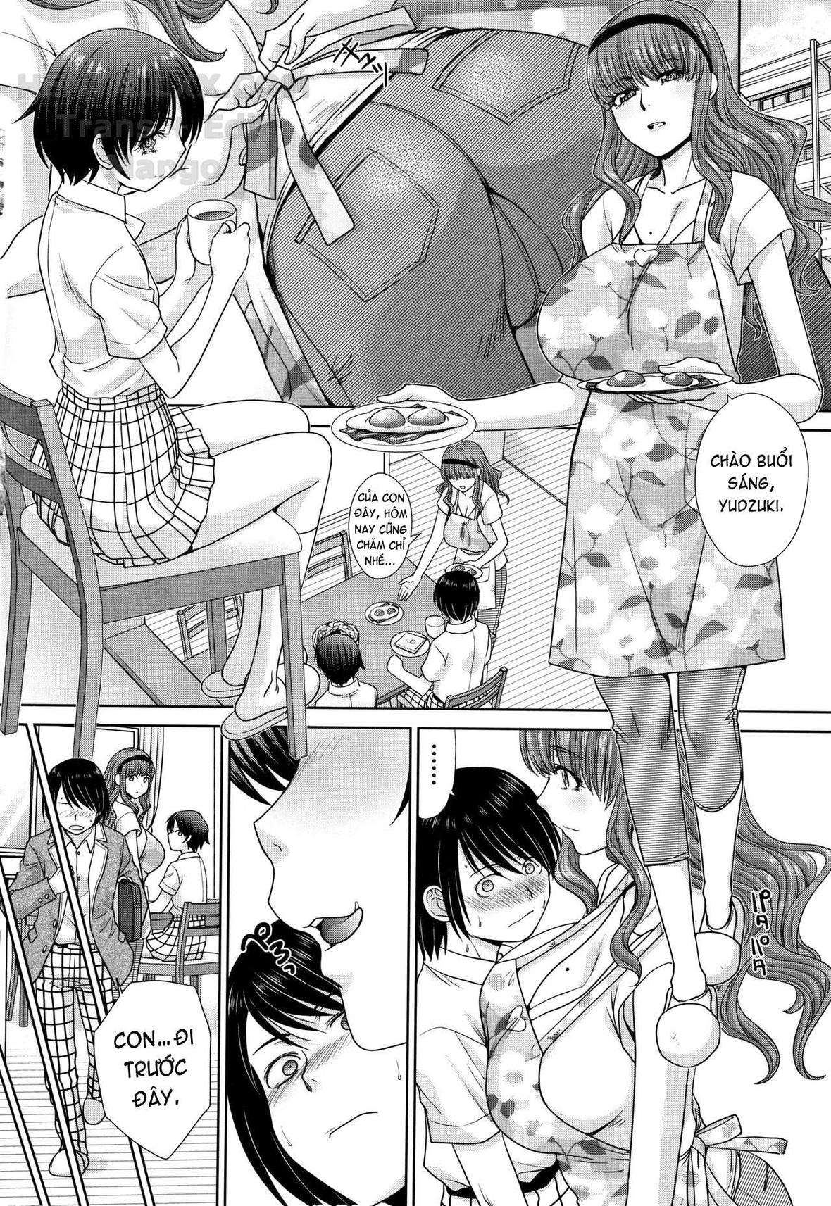 Đọc truyện hentai Mother and Younger Sister - Chap 5
