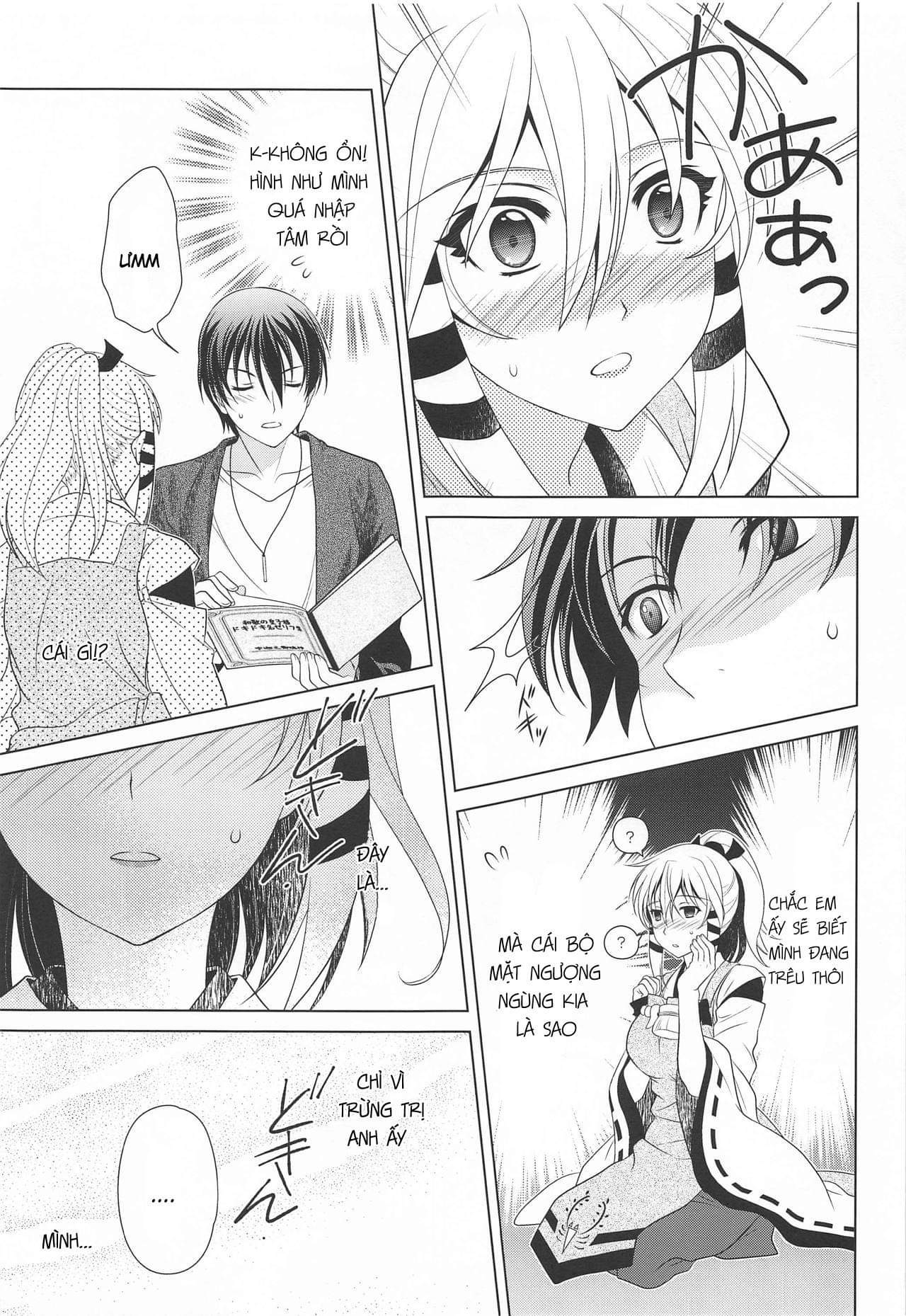 Đọc truyện hentai Otomege no Serifu wa Genjitsu de wa Tsukaenai (Inari, Konkon, Koi Iroha.) - Ngọt Ngào