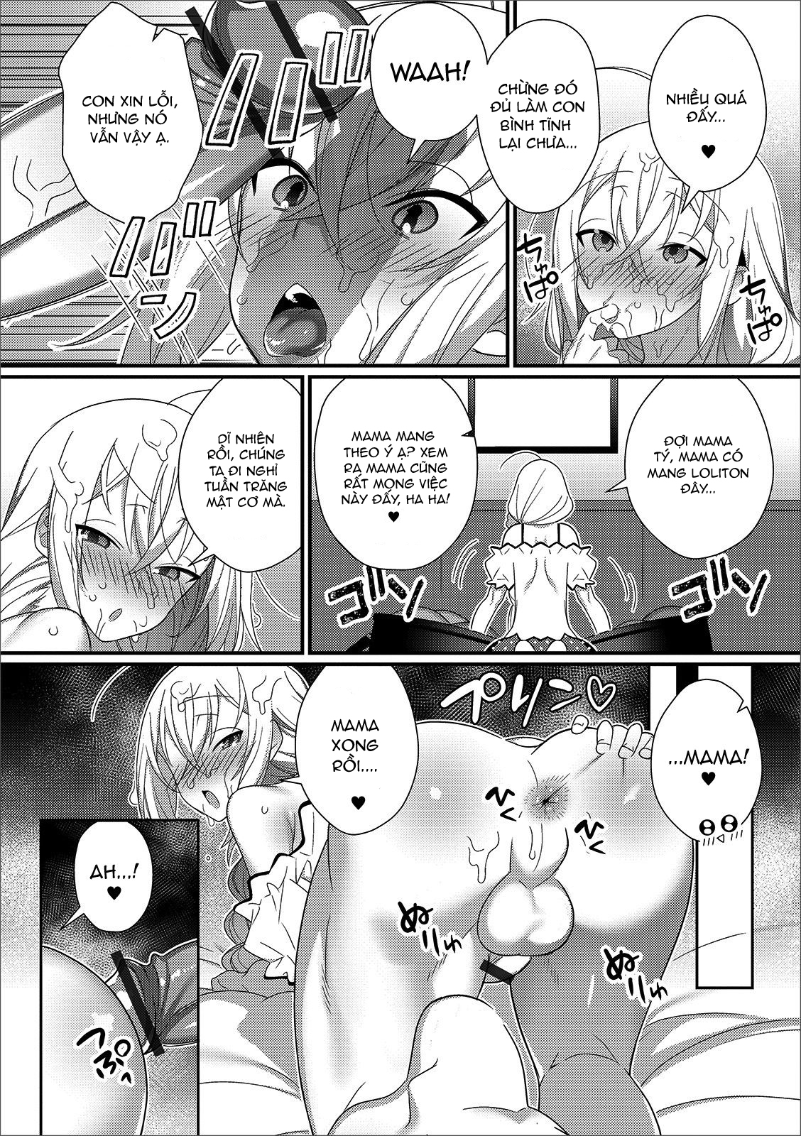 Đọc truyện hentai Shinkon Ryokou de Love Love - Oneshot
