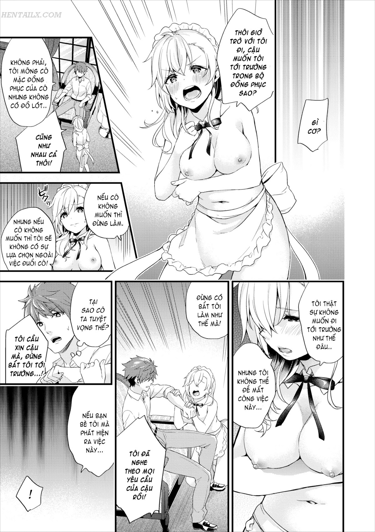 Đọc truyện hentai Sukiko (Trọn bộ) - Chap 5: Master-Slave Complex - Maid #1