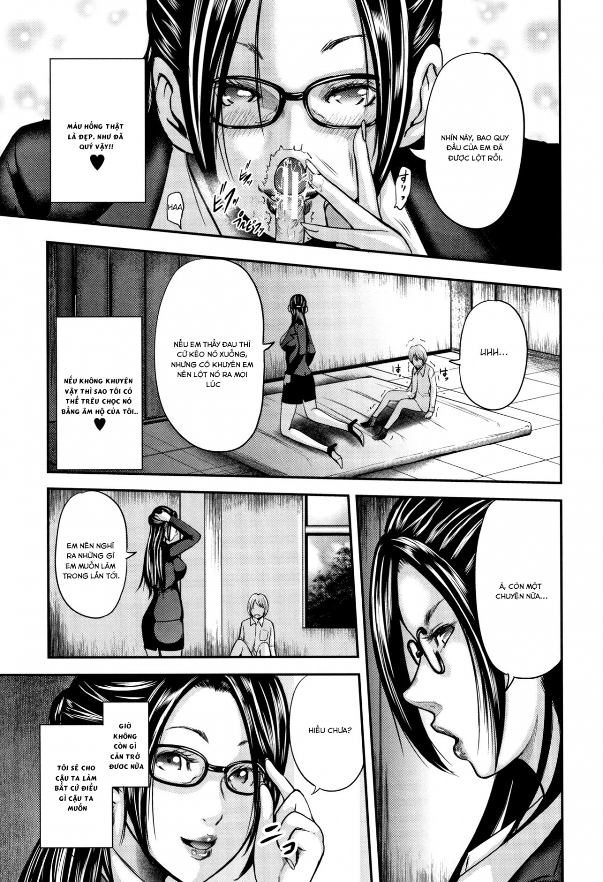 Đọc truyện hentai Sensei, mẹ thằng bạn và tôi - Chap 1