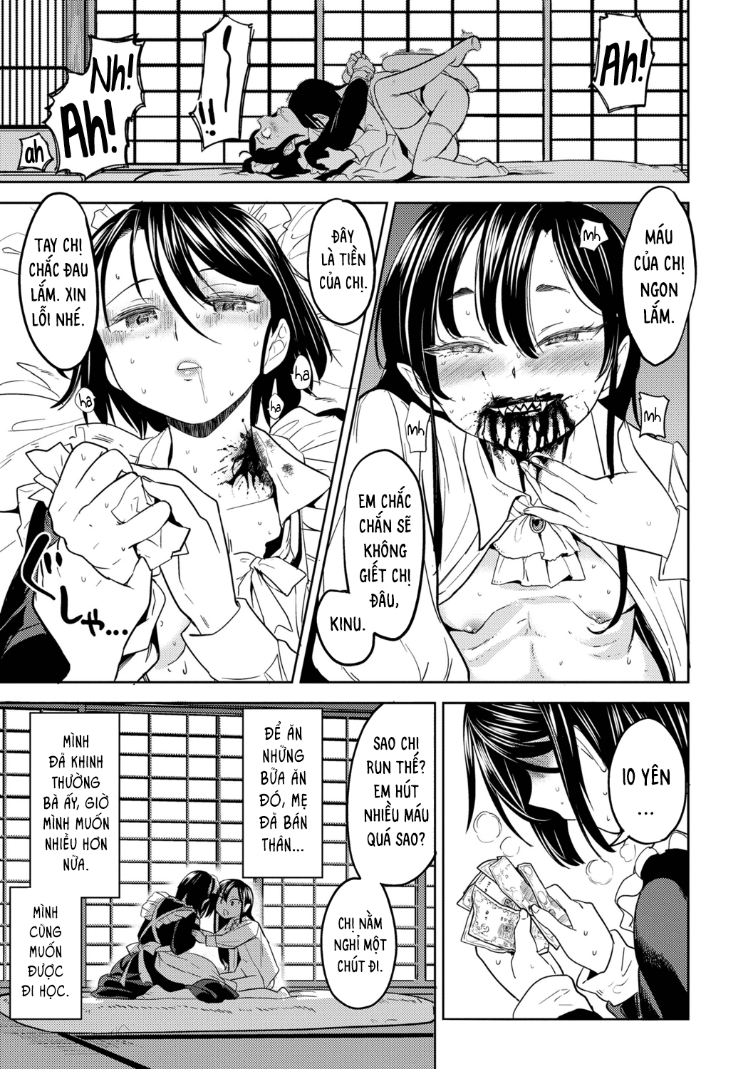 Đọc truyện hentai Mochizuki Ketsueki Kenkyuujo no Musume - Chap 1