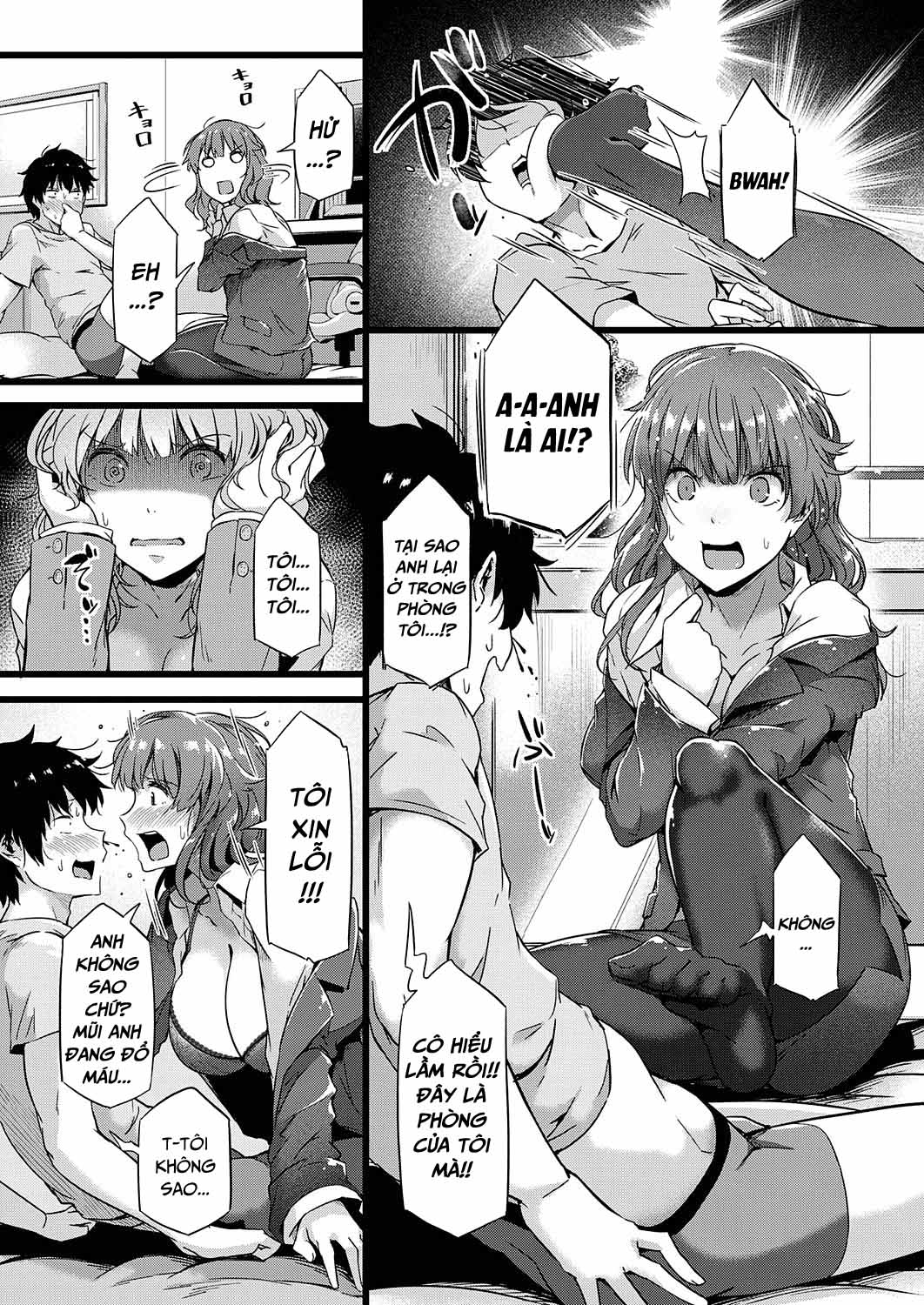Đọc truyện hentai Hebereke Encount - Oneshot