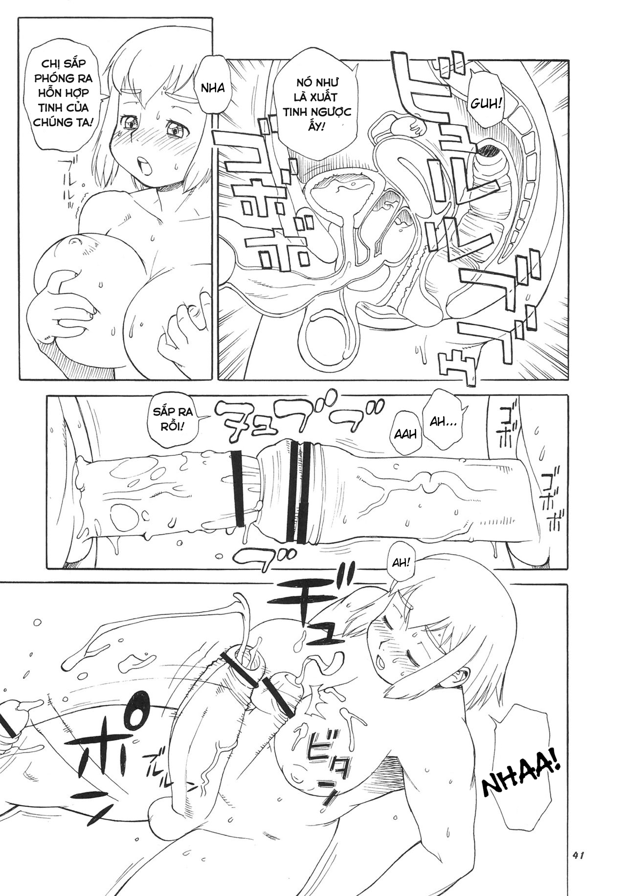 Đọc truyện hentai Futanari Masturbation Festival - Chap 3: Đấu kiếm thì vl