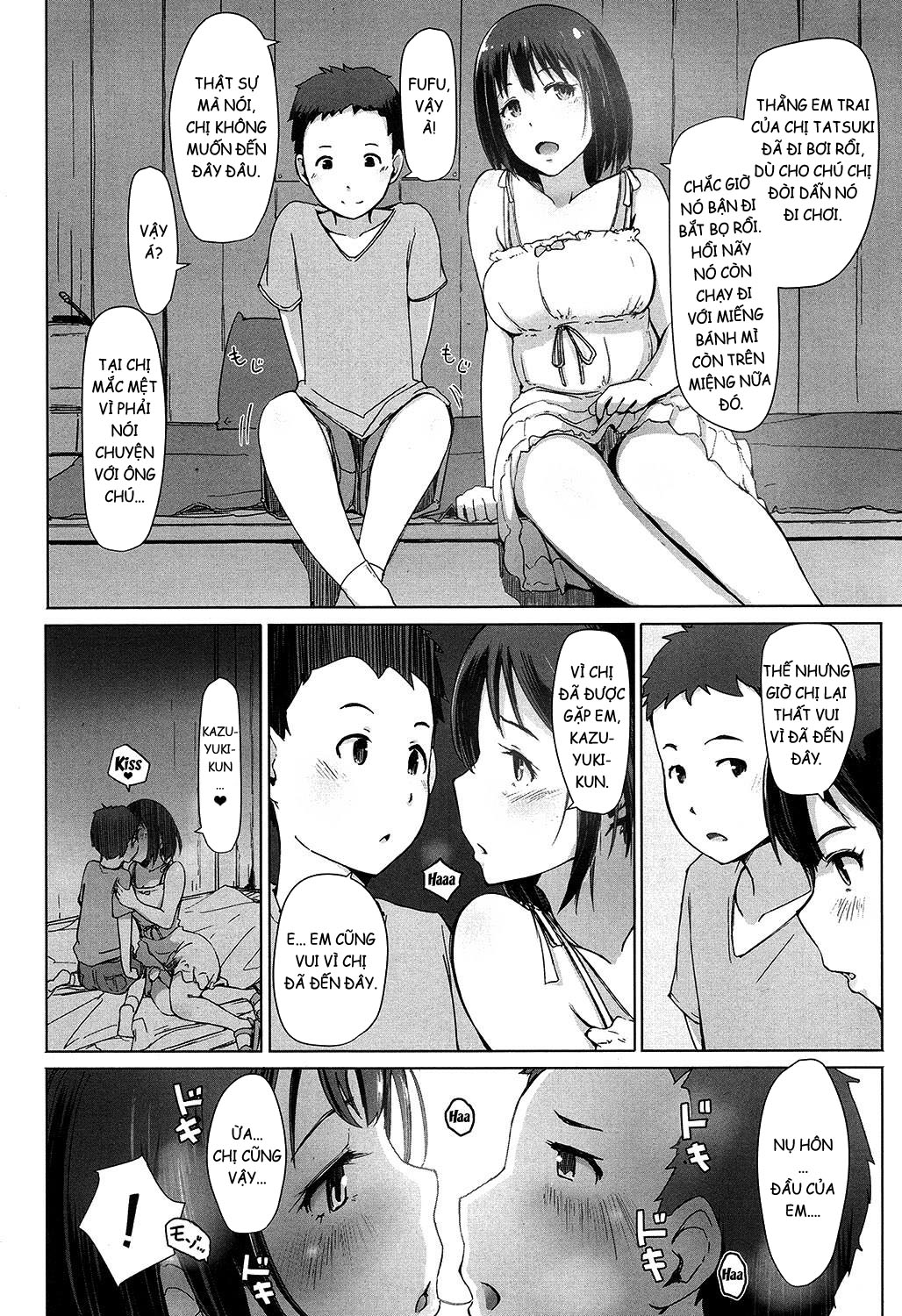 Đọc truyện hentai Oji-san ni Sareta Natsuyasumi no Koto - OneShot