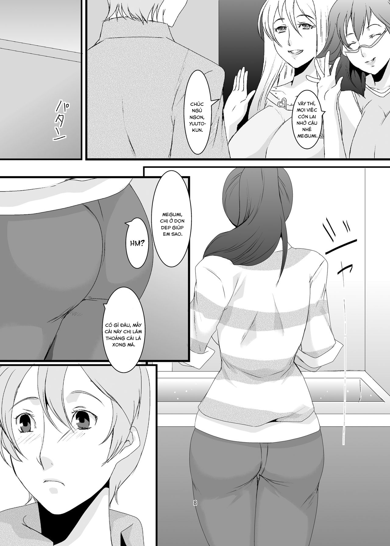 Đọc truyện hentai Oku-sama wa Moto Yariman - Chap 1