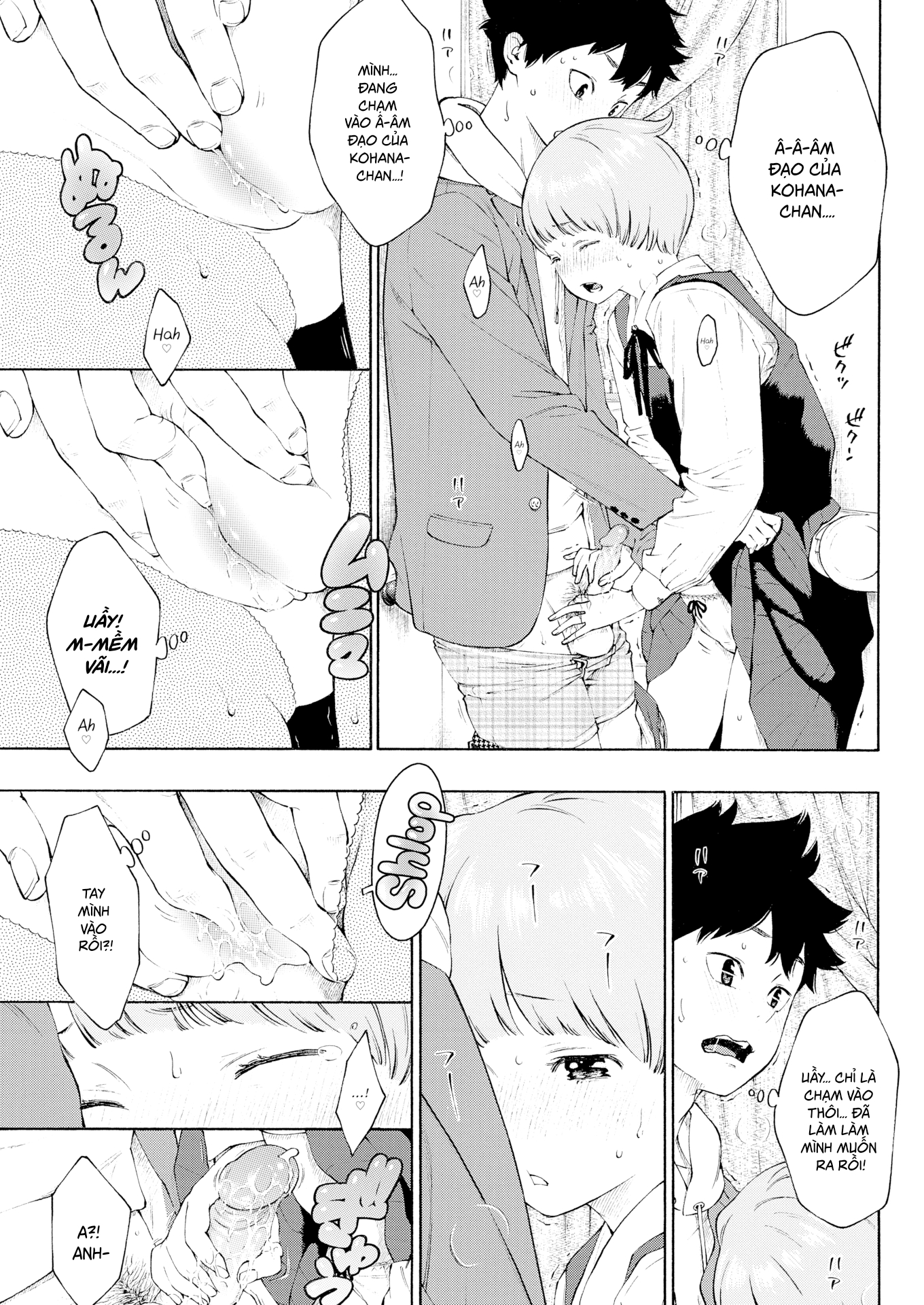 Đọc truyện hentai Bông hoa nhỏ bé trong phòng vệ sinh - Oneshot