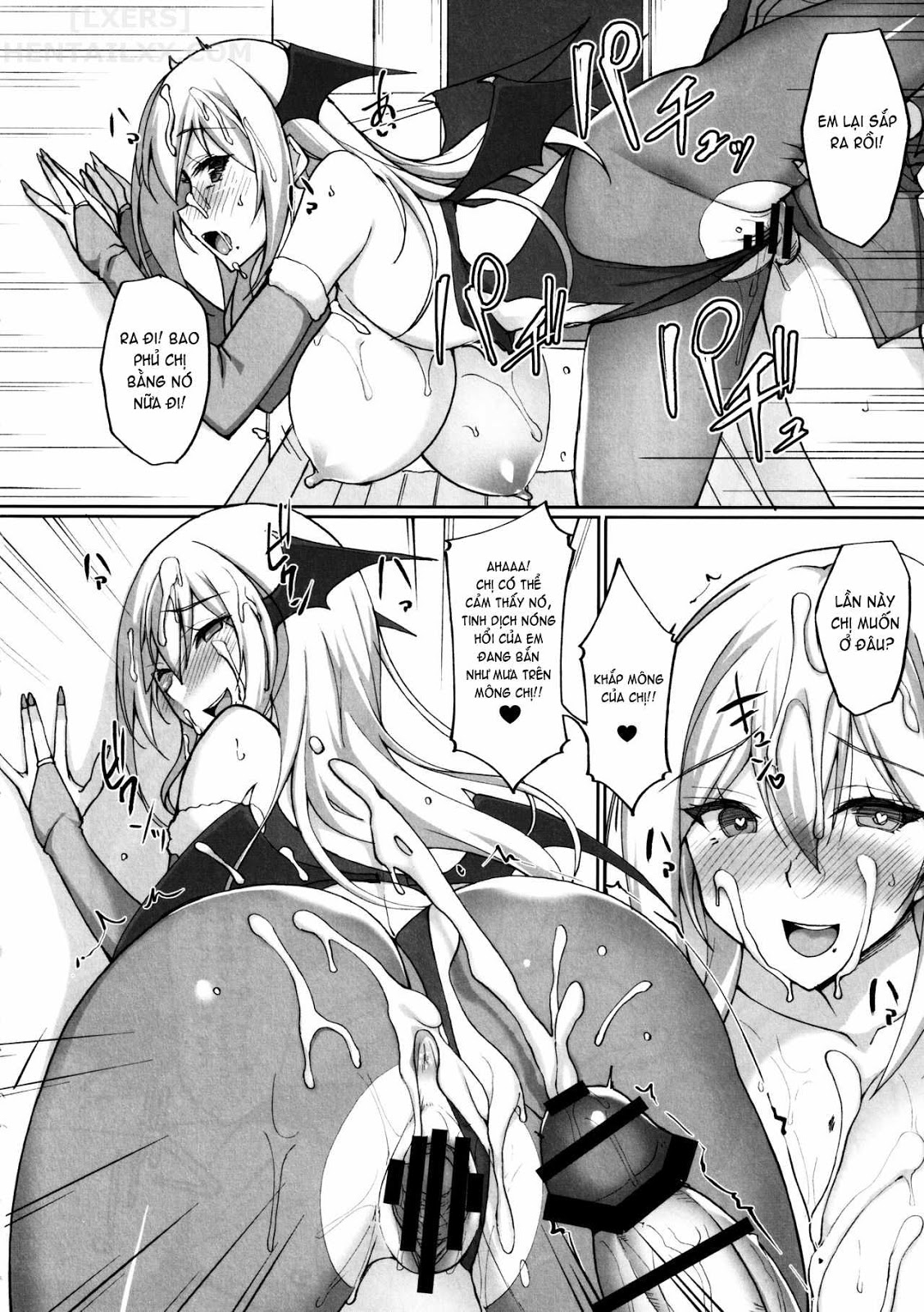 Đọc truyện hentai Ecchi Na Onee-San Wa, Suki Desu Ka? - Chap 2 - Có che | [END]