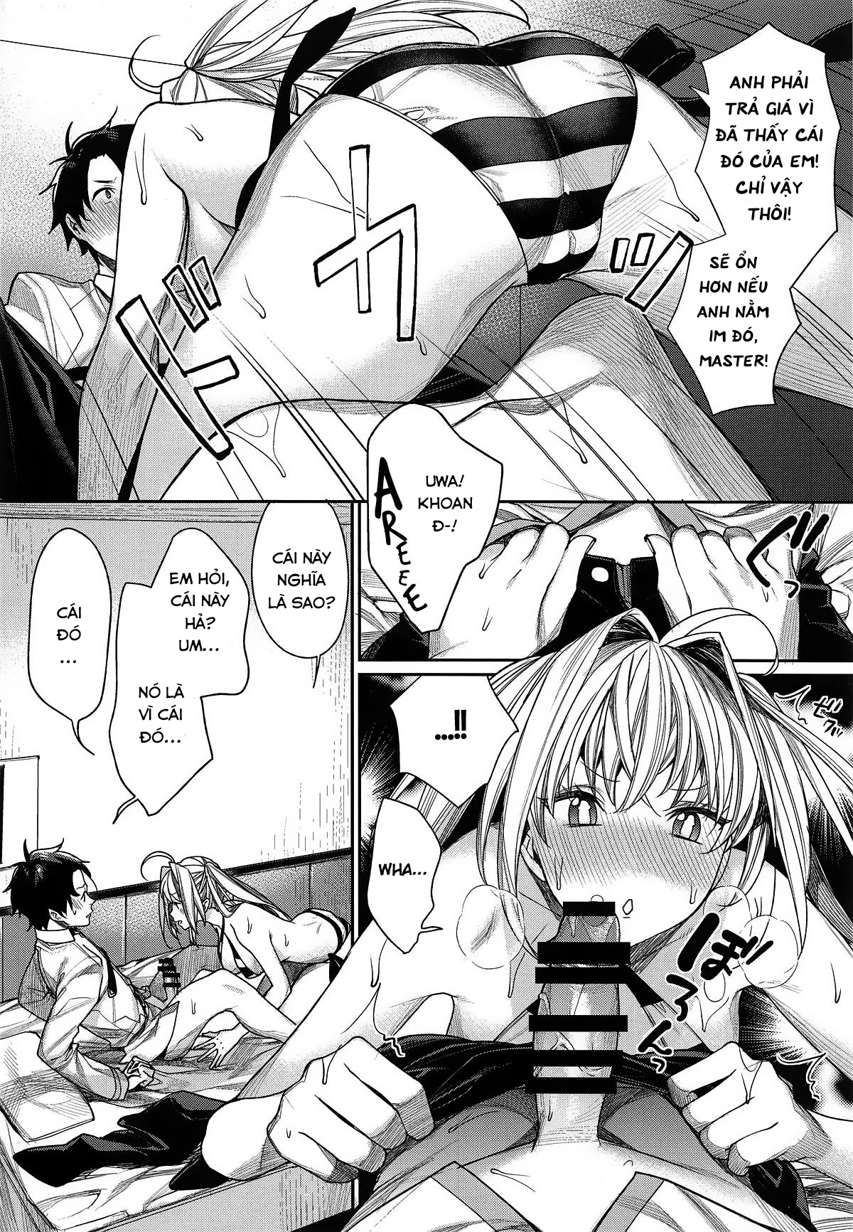 Đọc truyện hentai Nero wa Master ni Naderaretai! - Oneshot