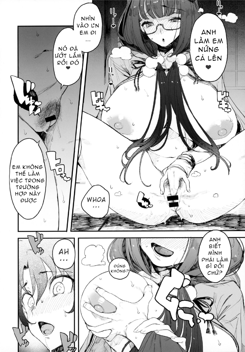 Đọc truyện hentai Enmatei Hanshokuki Osakabehime - Oneshot