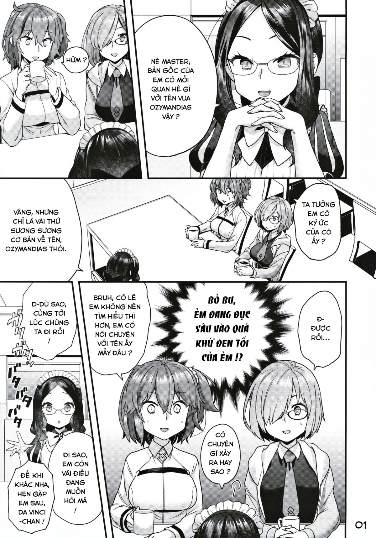 Đọc truyện hentai Da Vinci-chan và Ông vua mặt trời - 1shot trà đá