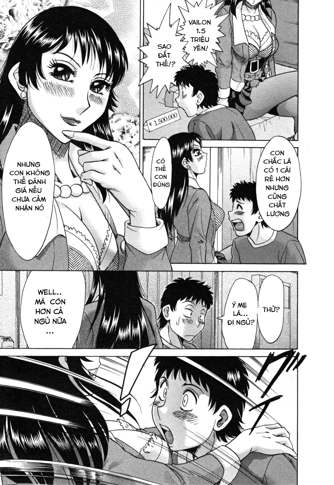 Đọc truyện hentai 2 người mẹ - Chap 11-Hoa hồng thì đỏ