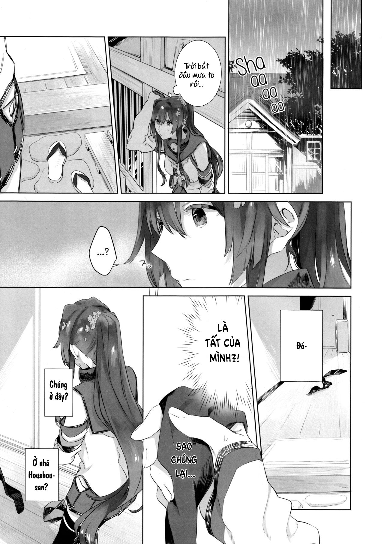 Đọc truyện hentai Ameagari no Hanayome - She became my bride after the rain. (Kantai Collection -KanColle-) - Chap 1