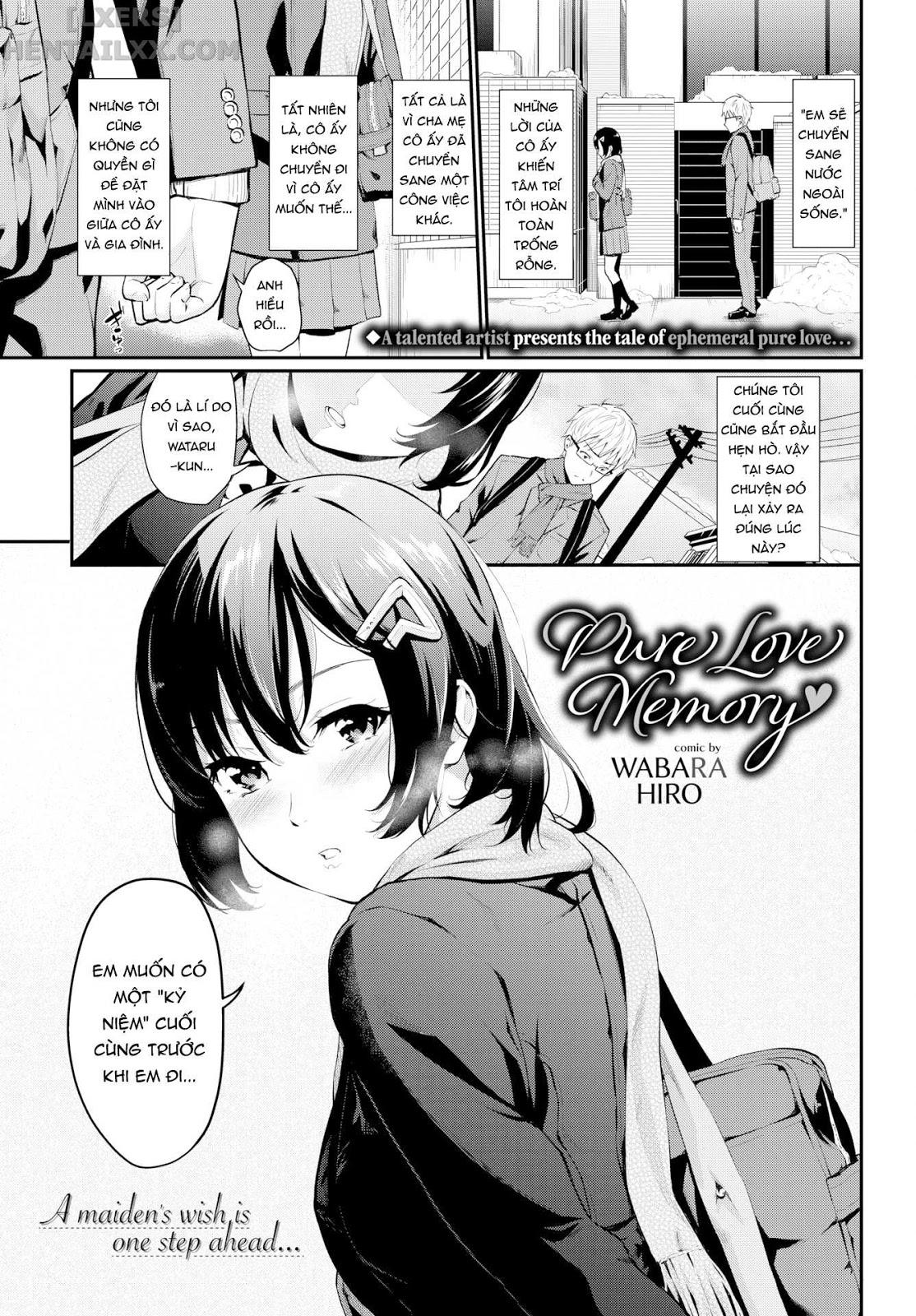 Đọc truyện hentai Pure Love Memory - Oneshot