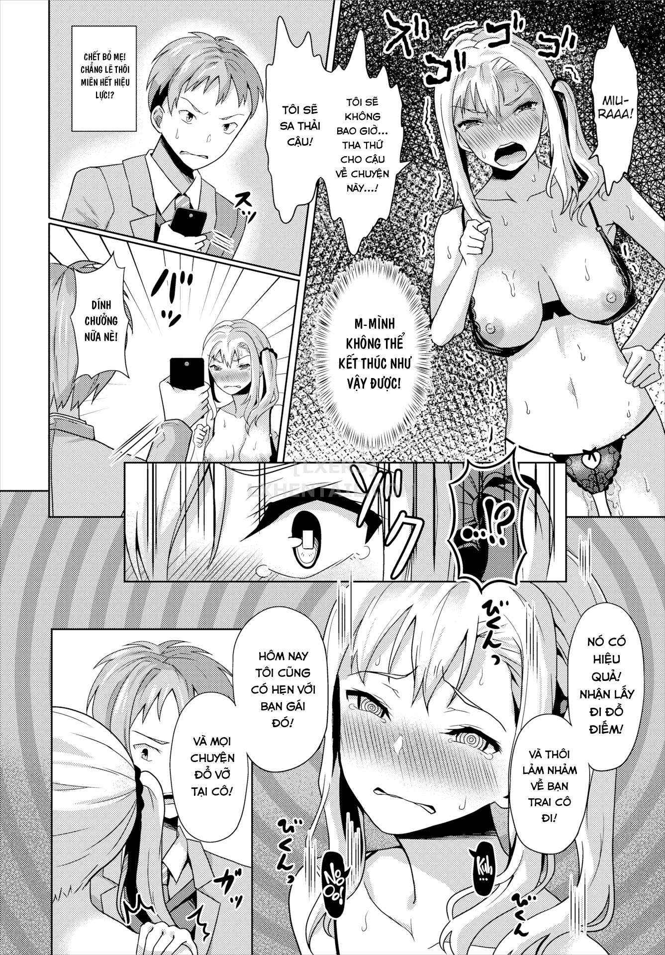 Đọc truyện hentai Ứng dụng thôi miên - Gái ngoan ra không ngừng vì cặc tôi - Chap 3