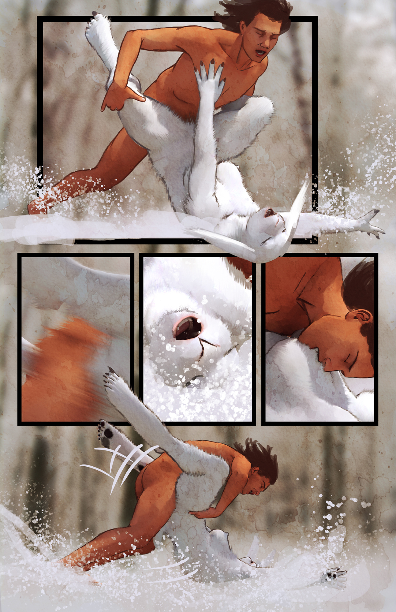 Đọc truyện hentai Snow Buns - Oneshot
