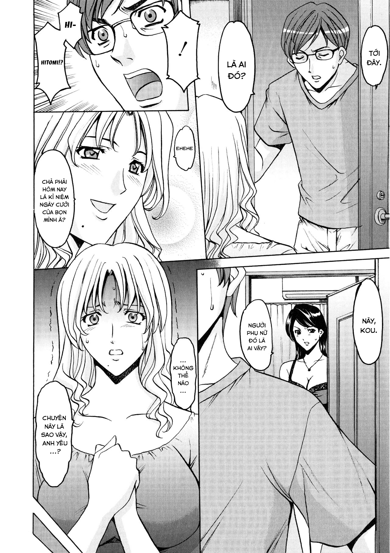 Đọc truyện hentai Yuuwaku no Toshiue Apartment - Chap 8